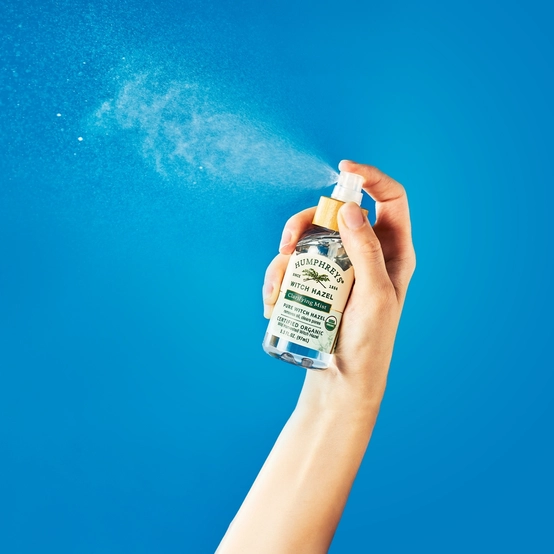 Clarifying Toner Mist: Pure, USDA Certified Organic Witch Hazel