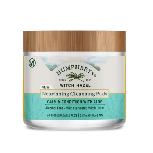 Humphreys Nourishing Cleansing Pads Front