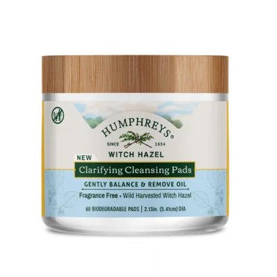 Humphreys Clarifying Cleansing Pads LA471 - Front sqr