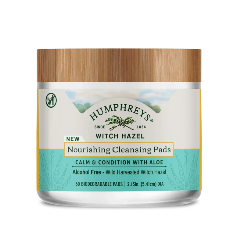 Humphreys nourishing cleansing pads la472 - front sqr