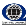 Quality assurance international certified organic logo 1